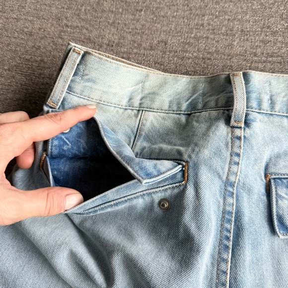 DENIM FORUM The '90s Millie Hi-rise Cargo Jean - Picture 7 of 11